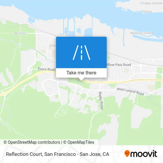 Reflection Court map