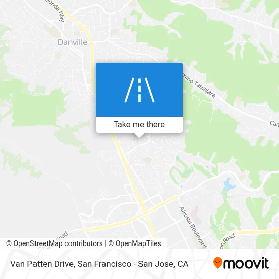Van Patten Drive map