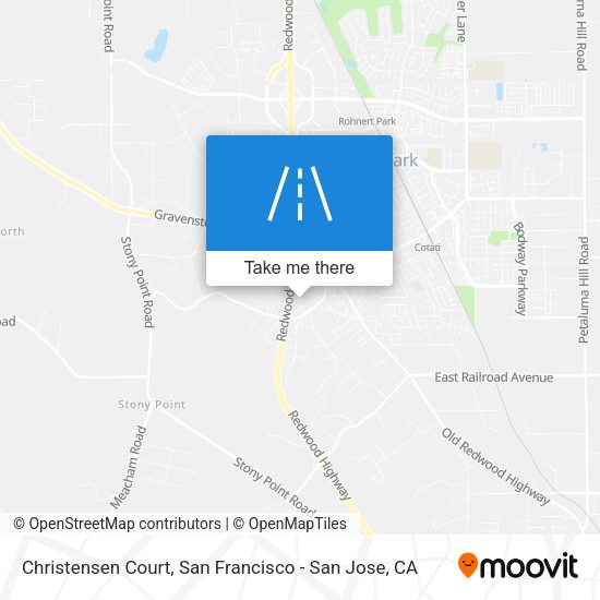 Christensen Court map