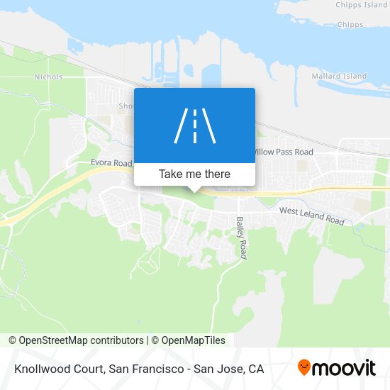 Knollwood Court map