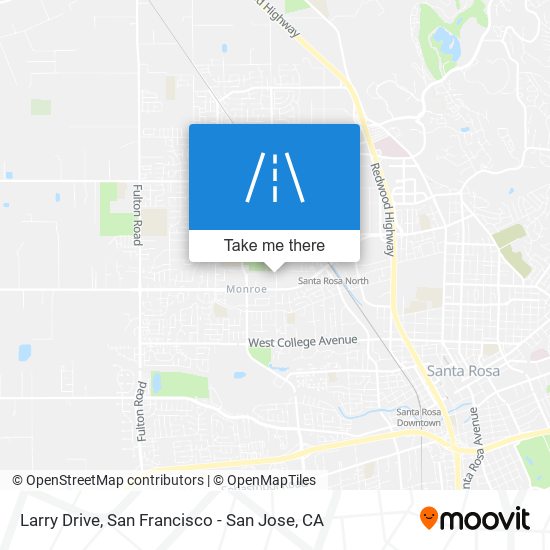 Larry Drive map