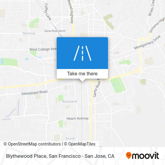 Mapa de Blythewood Place
