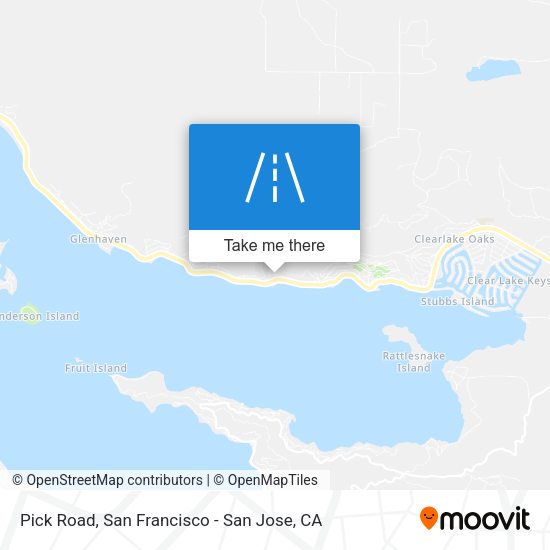 Mapa de Pick Road
