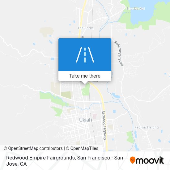 Redwood Empire Fairgrounds map