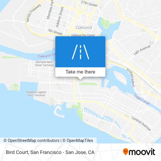 Bird Court map