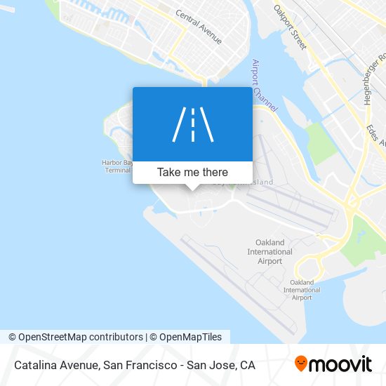 Catalina Avenue map