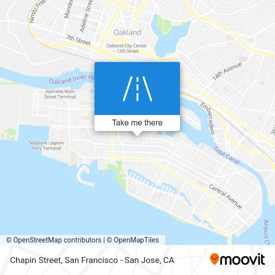 Chapin Street map