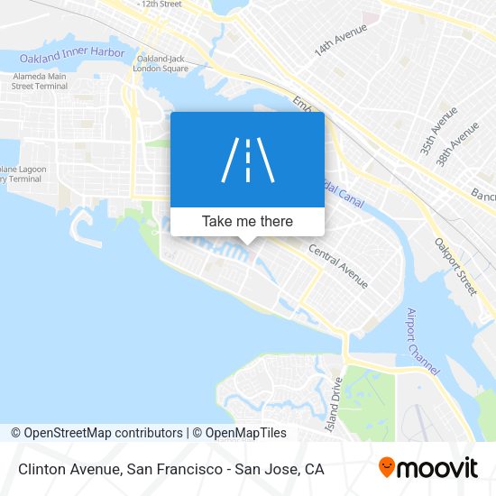 Mapa de Clinton Avenue