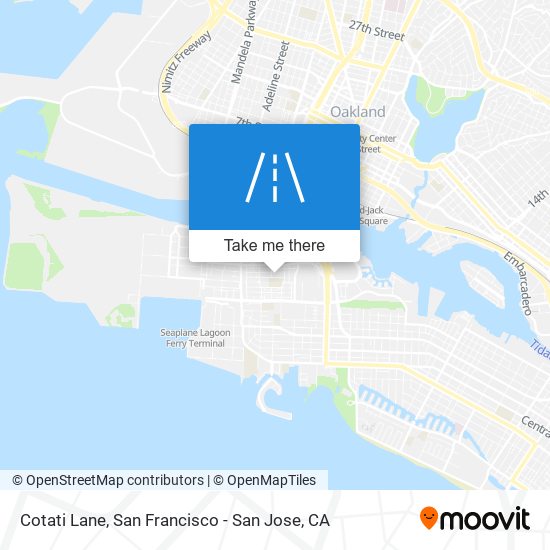 Cotati Lane map