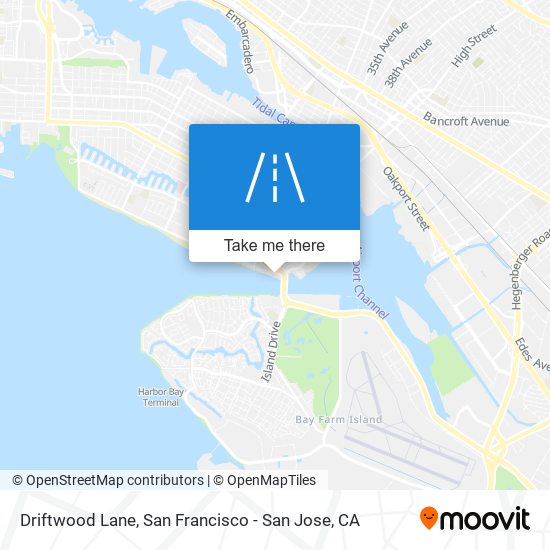 Driftwood Lane map