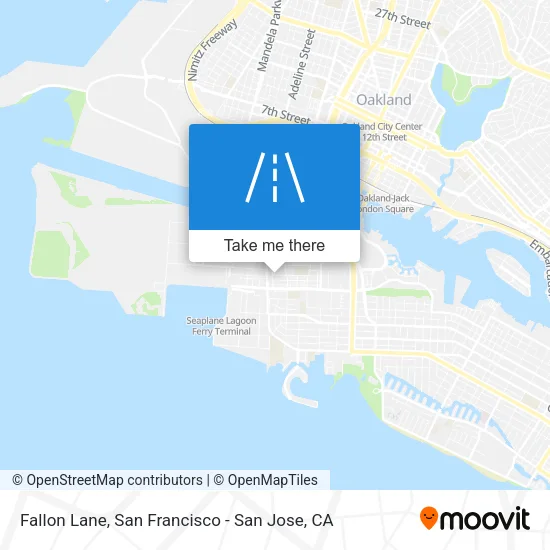 Fallon Lane map