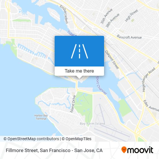 Fillmore Street map