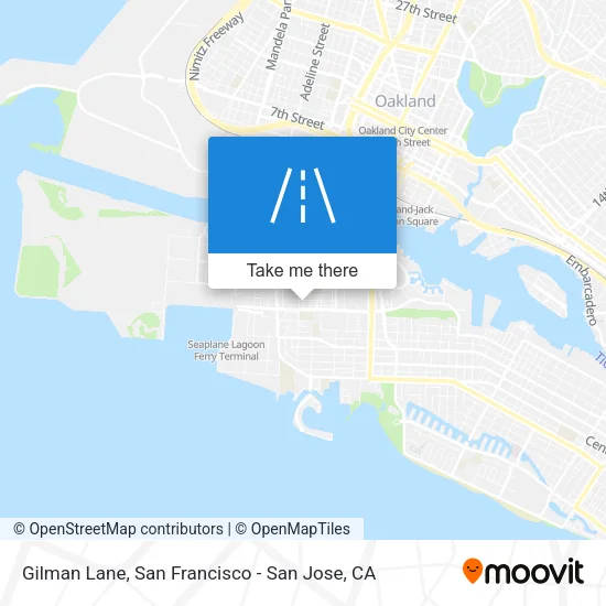 Gilman Lane map