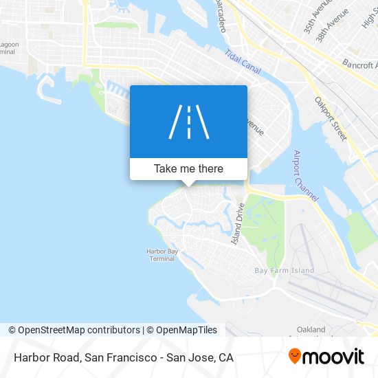 Harbor Road map