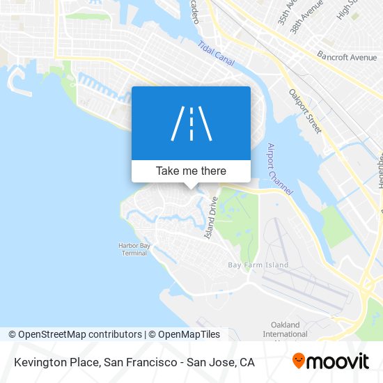 Kevington Place map