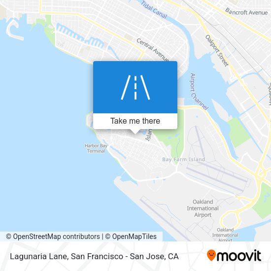 Mapa de Lagunaria Lane