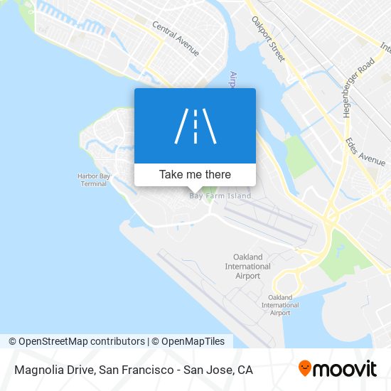 Magnolia Drive map