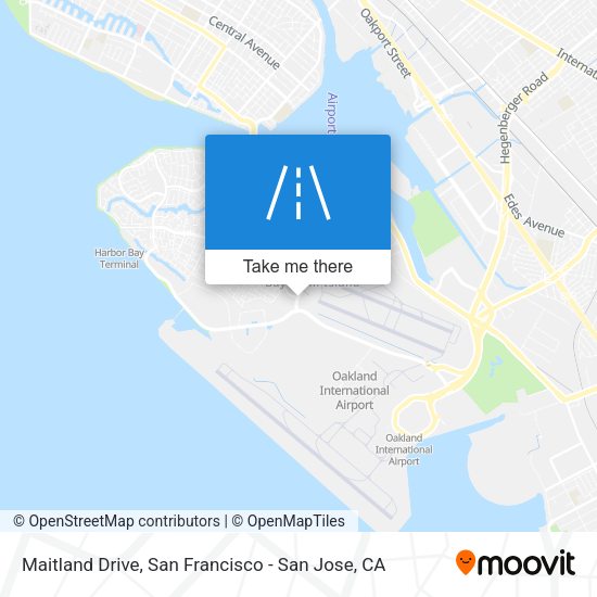 Mapa de Maitland Drive