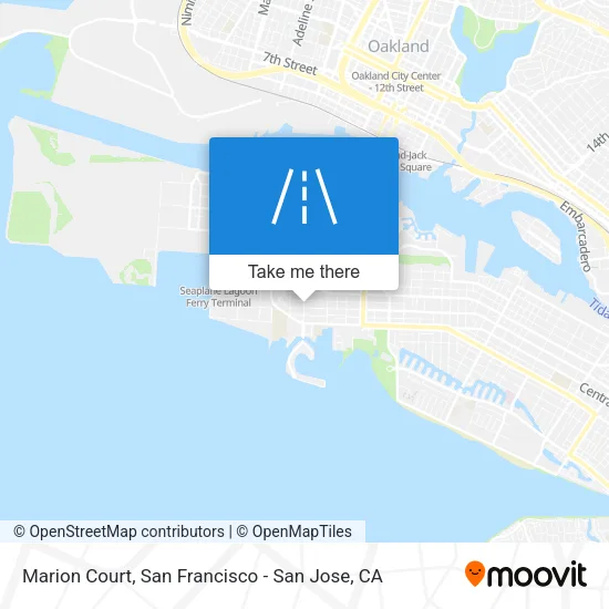 Mapa de Marion Court