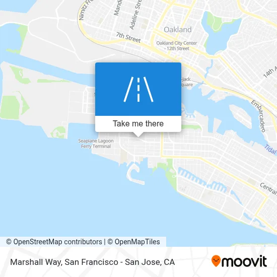 Marshall Way map