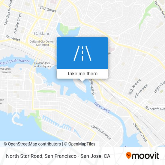 Mapa de North Star Road