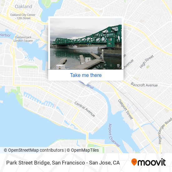 Park Street Bridge map