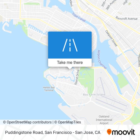 Mapa de Puddingstone Road
