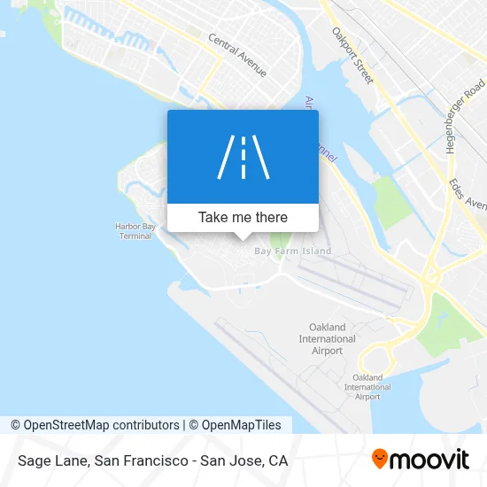 Sage Lane map