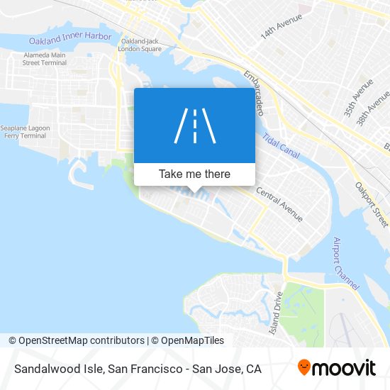 Sandalwood Isle map