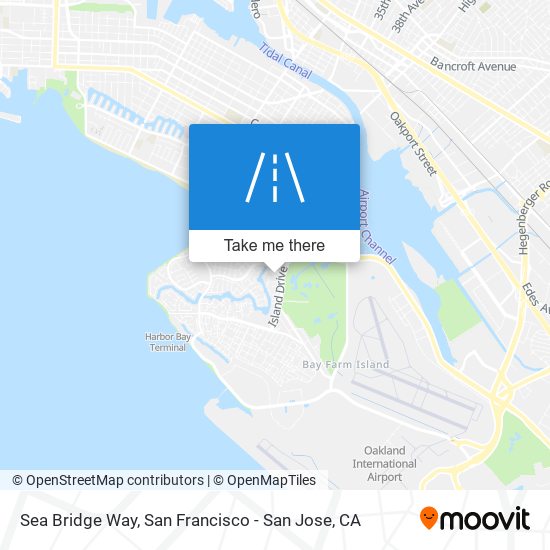 Sea Bridge Way map