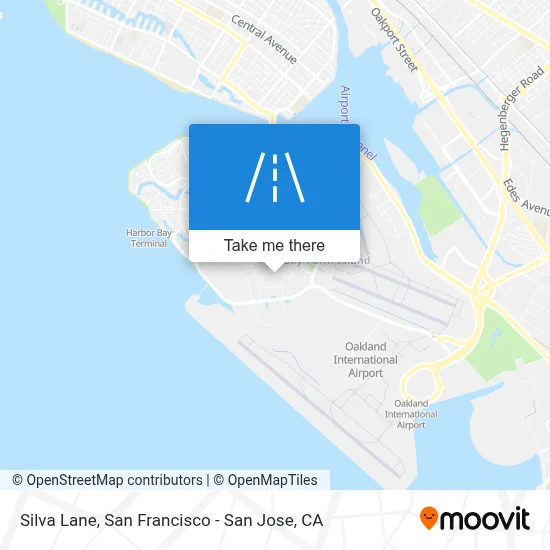 Silva Lane map