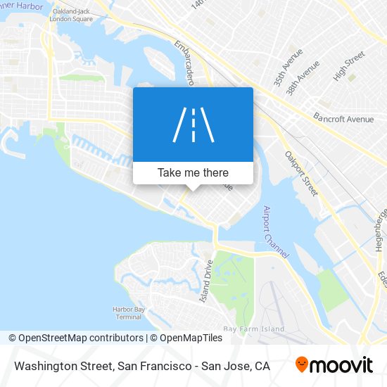 Mapa de Washington Street