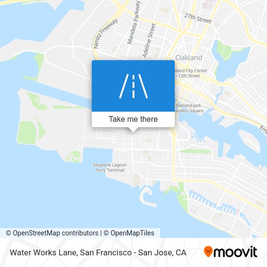 Water Works Lane map