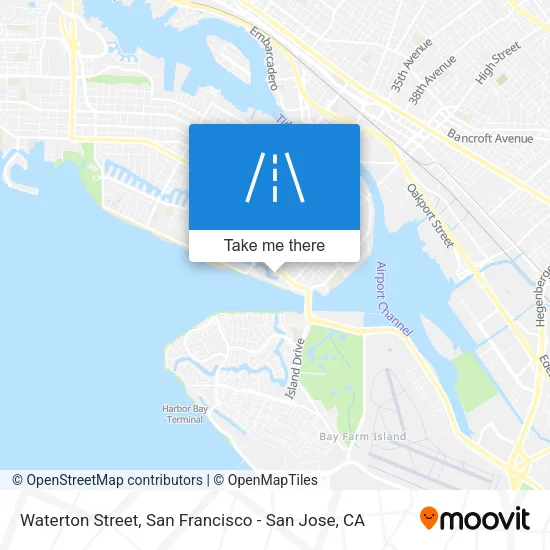 Mapa de Waterton Street