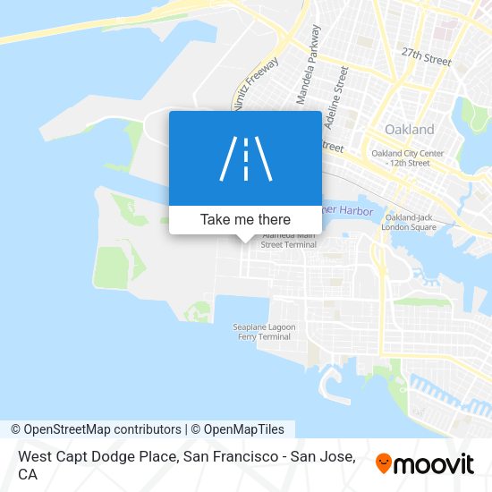 Mapa de West Capt Dodge Place