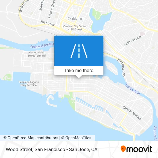 Wood Street map