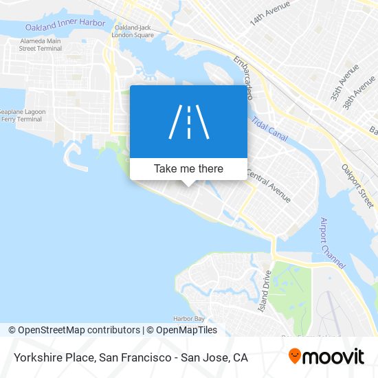 Yorkshire Place map