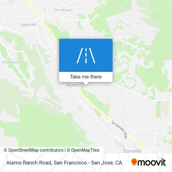 Alamo Ranch Road map