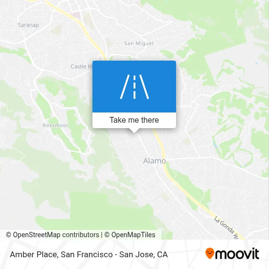 Amber Place map
