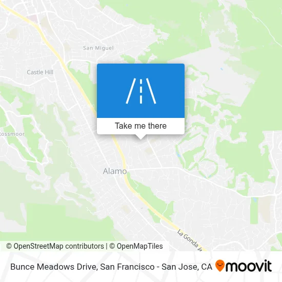 Bunce Meadows Drive map