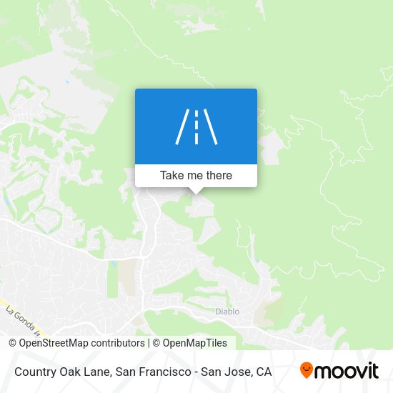 Mapa de Country Oak Lane