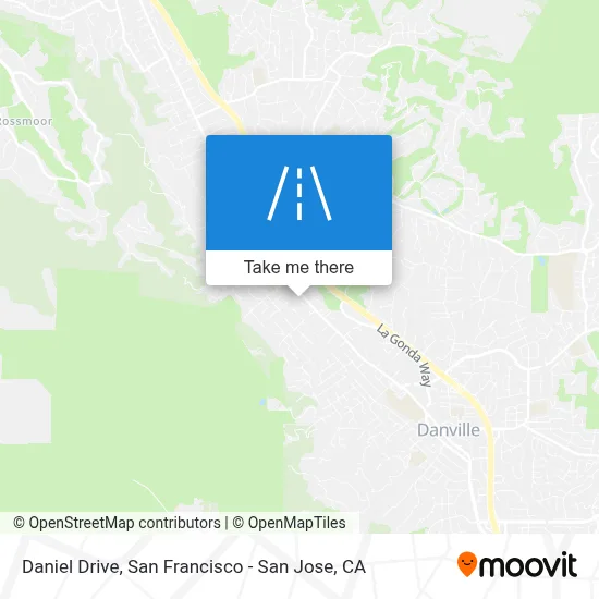 Daniel Drive map