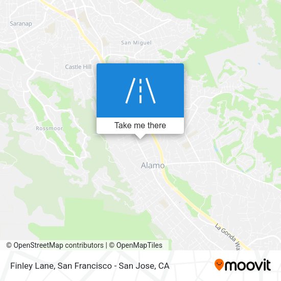 Mapa de Finley Lane