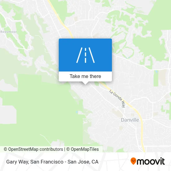 Gary Way map