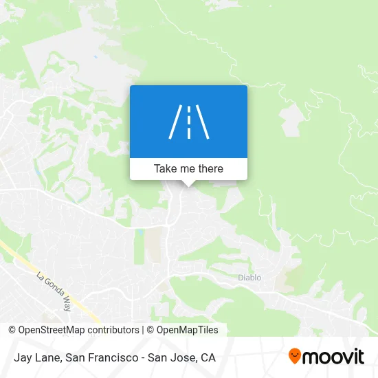 Jay Lane map
