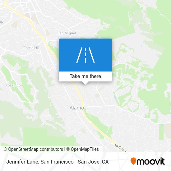 Mapa de Jennifer Lane