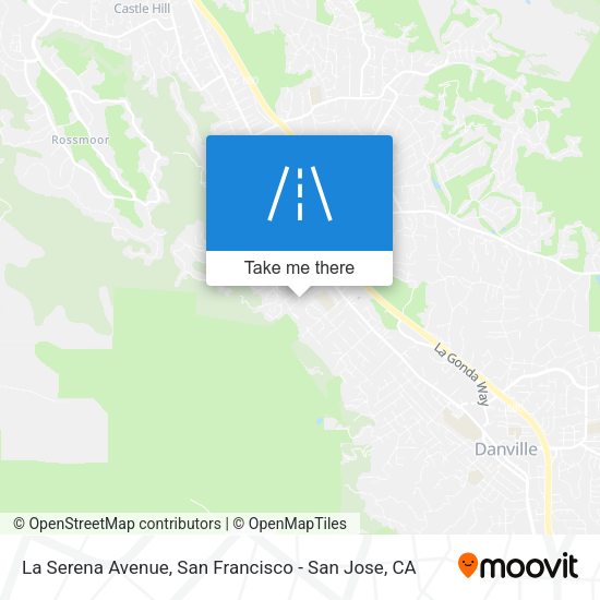 Mapa de La Serena Avenue