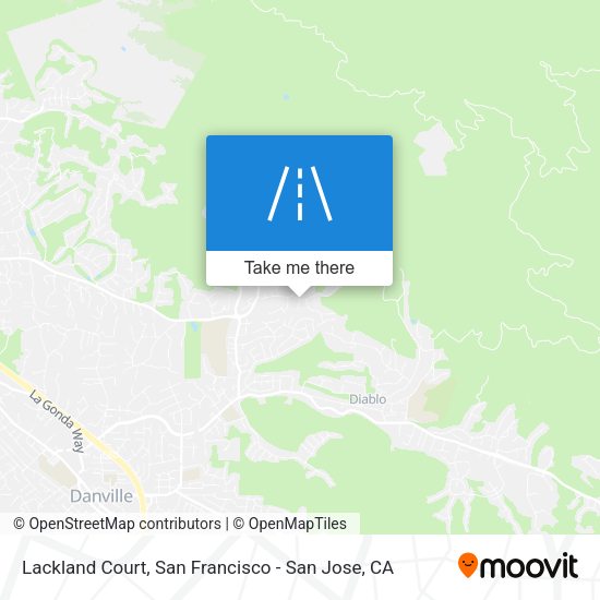 Mapa de Lackland Court