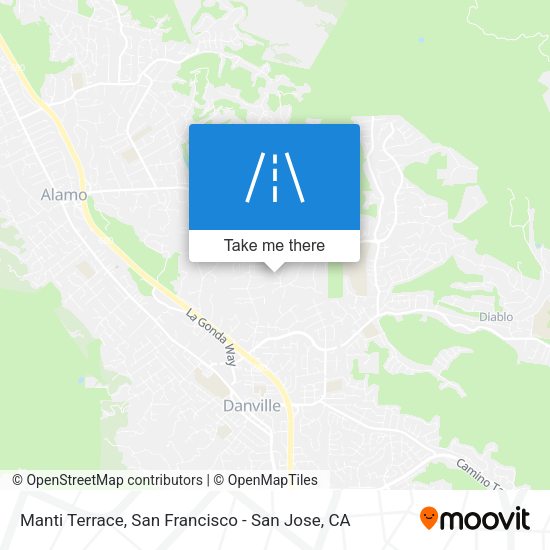 Mapa de Manti Terrace