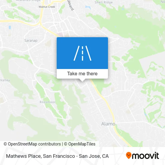 Mathews Place map